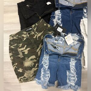 5Pcs Fashion Nova Sexy Shorts 25/1